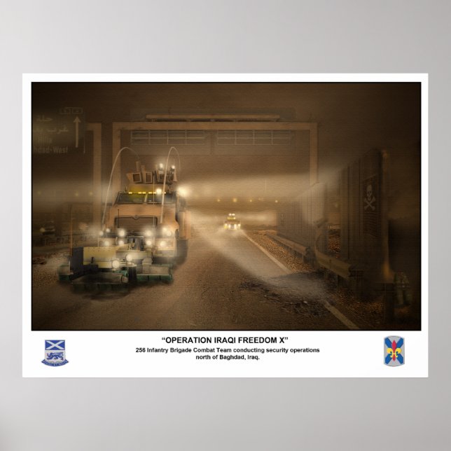 Poster Opération Liberté irakienne (Devant)