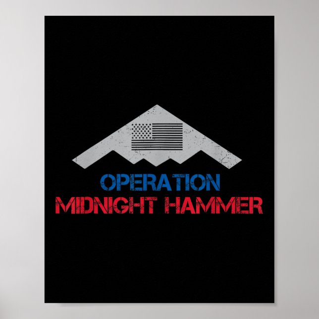 Poster Opération Midnight Hammer Midnight Hammer B-2 Stea (Devant)
