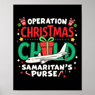Poster Opération Noël Enfant Funny Famille Correspondant 