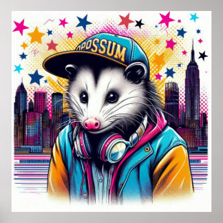 POSTER OPOSSUM-LIFE DANS LA VILLE 7