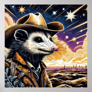 POSTER OPOSSUM-LIFE SUR LES PLAINES DU DÉSERT 7