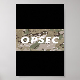 Poster OPSEC - Sécurité des opérations