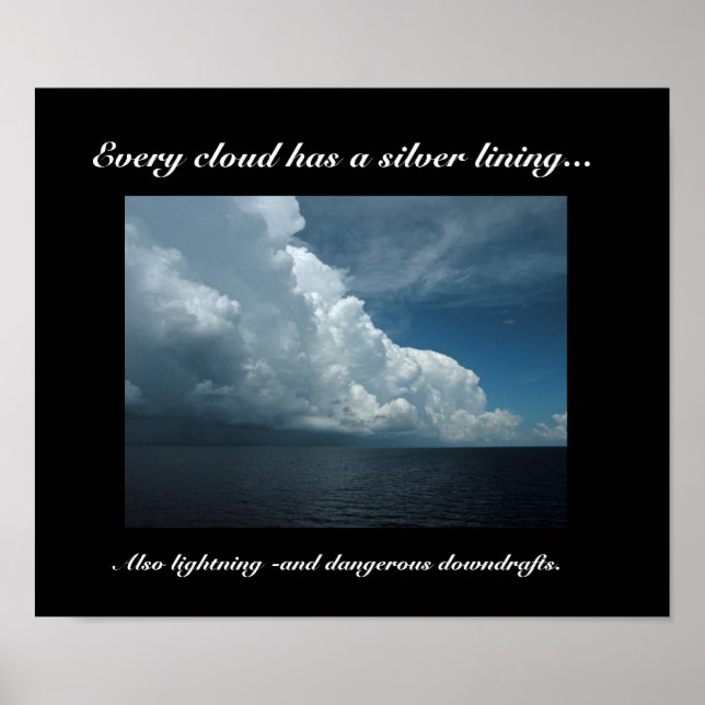 Poster Optimisme Demotivation Imprimer (Devant)