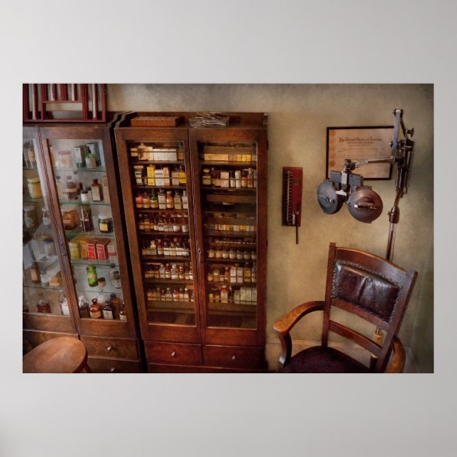 Poster Optométriste - Office Optométriste (Devant)