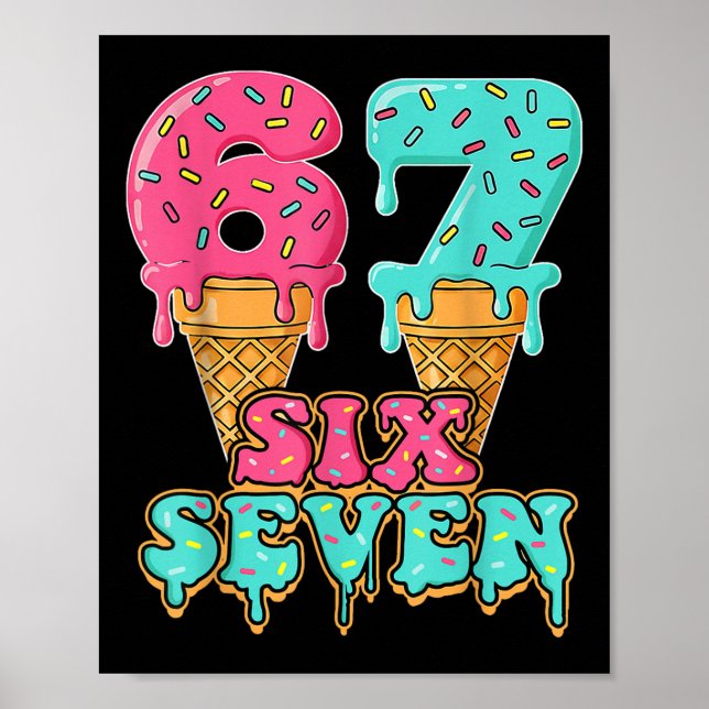 Poster Or 67th Birthday  (Devant)