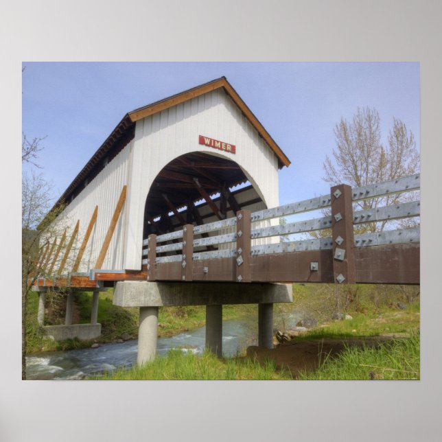 Poster OR, comté de Jackson, pont McKee (Devant)