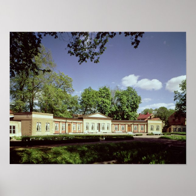 Poster Orangerie des jardins botaniques (Devant)