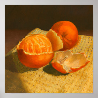 Poster Oranges Art
