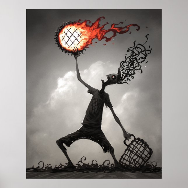 Poster orbe brillante (Devant)