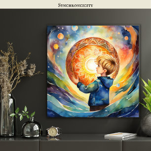 Poster Orbes magiques Spiritualité Mysticisme One Soul Co