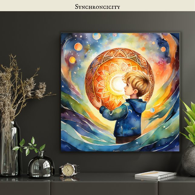 Poster Orbes magiques Spiritualité Mysticisme One Soul Co (Créateur téléchargé)