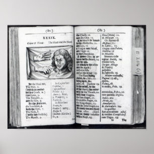 Poster 'Orbis Sensualium Pictus'