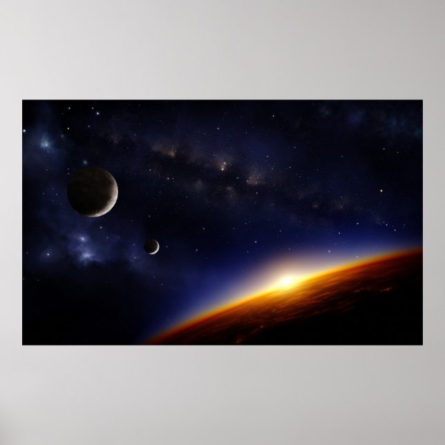 Poster Orbite (Devant)