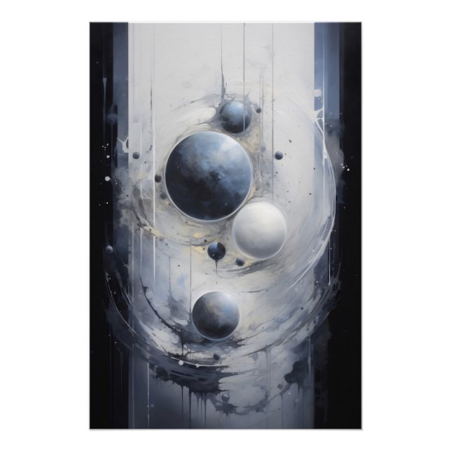 Poster Orbite surréelle (Devant)