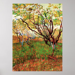 Poster Orchard à Blossom, Vincent van Gogh