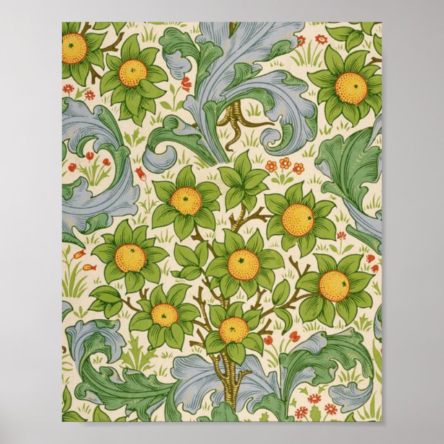 Poster Orchard Dearle 1899 Par William Morris (Devant)
