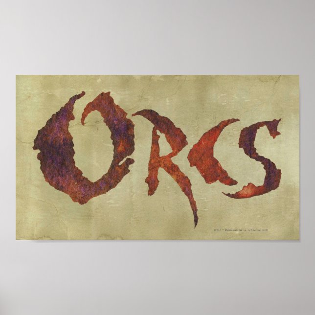 Poster Orcs (Devant)