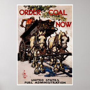 Poster Order Coal Now