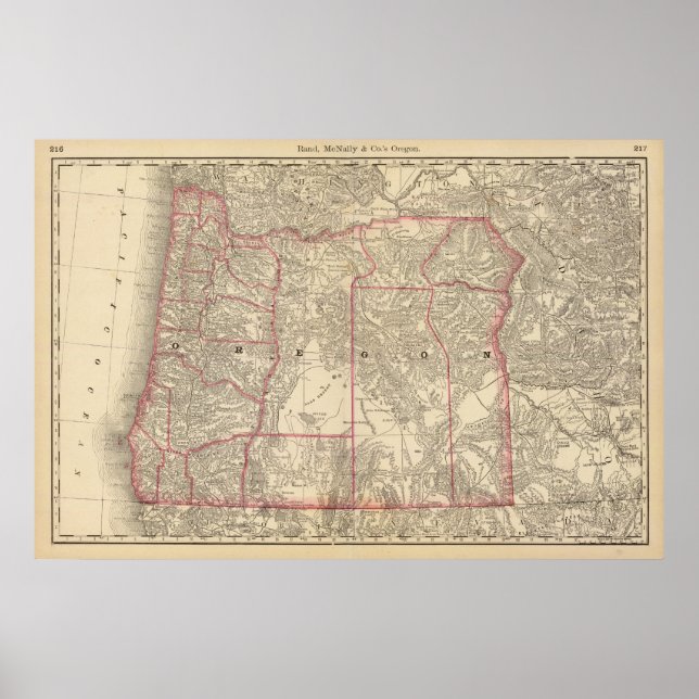 Poster Oregon 5 (Devant)