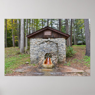 Poster Orenda Spring, comté de Saratoga, New York