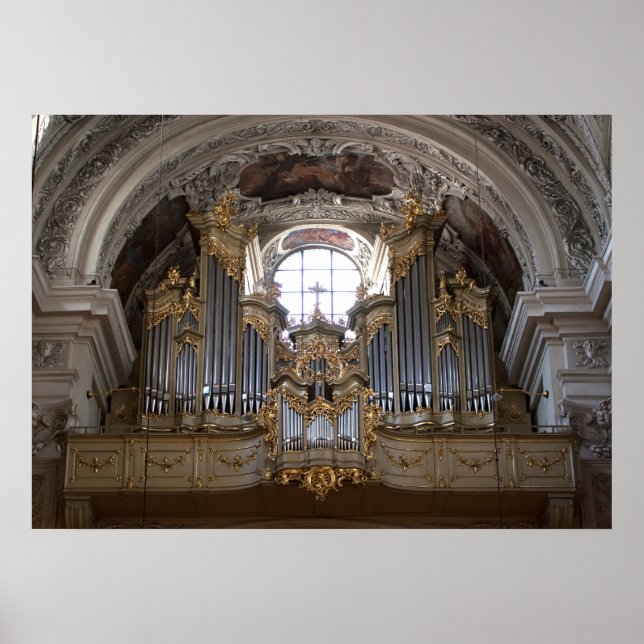 Poster Organe de tuyère Dominikanerkirche (Devant)