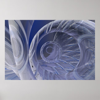 Poster Organix - Argent