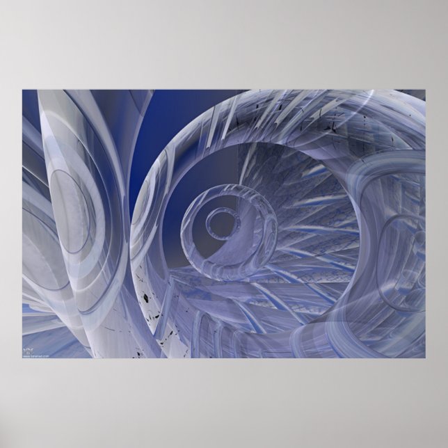 Poster Organix - Argent (Devant)