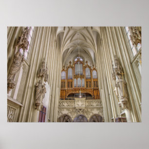Poster Orgue de tuyau Maria Am Gestade