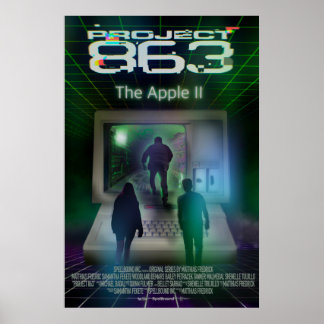 Poster original de l'Apple II // Project 863