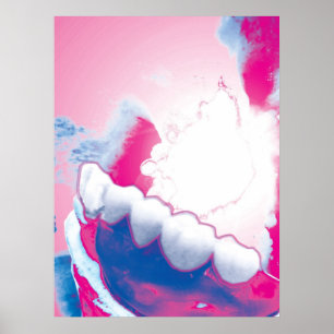 Poster original du modèle de dents Design Dentiste