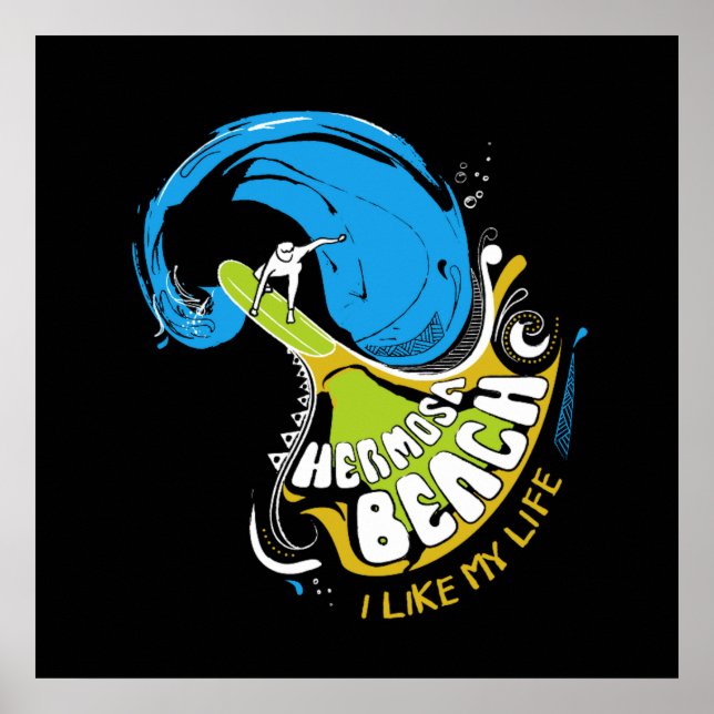 Poster original "I like MY life" (Devant)