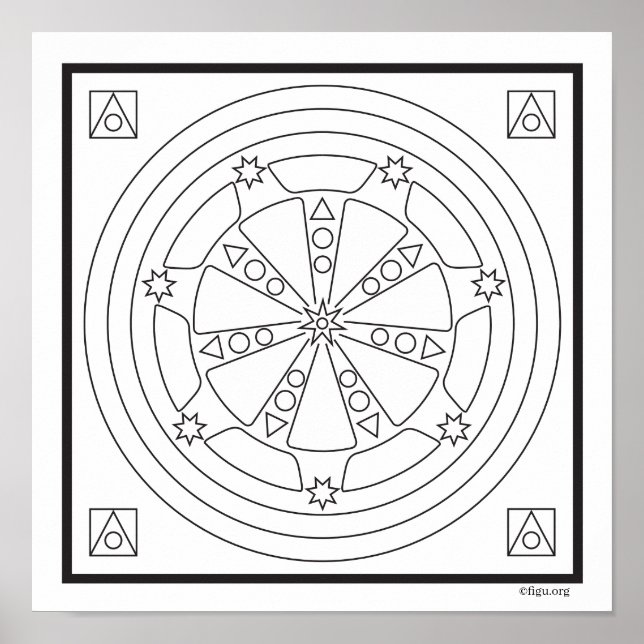Poster Origine de l'ÊTRE-Devenir et de toute existence (Devant)
