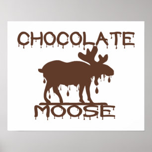 Poster Orignaux de chocolat