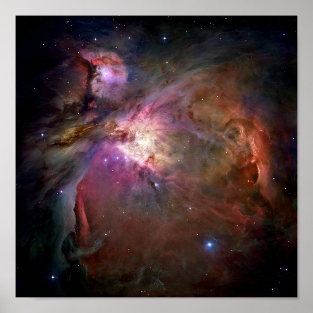 Poster Orion Nebula (Devant)