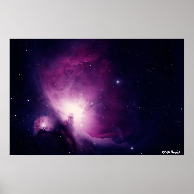 Poster Orion Nebula (Devant)