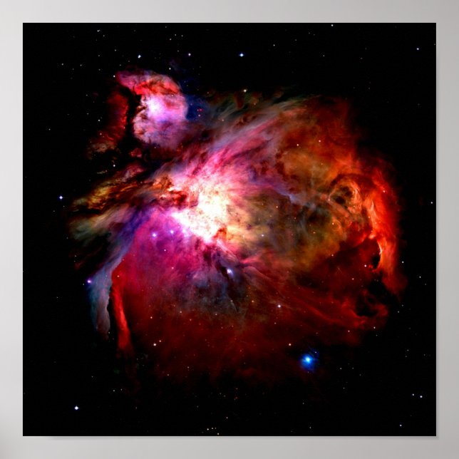 Poster Orion Nebula No1 (Devant)