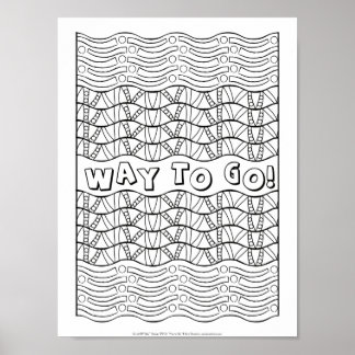 Poster OrnaMENTALs #0161 Comment aller Couleur de votre p