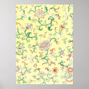 Poster Ornement floral par Owen Jones