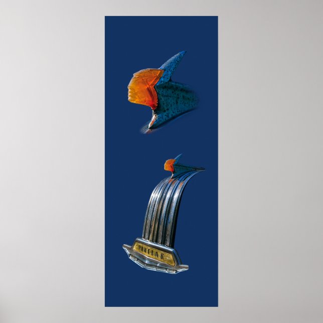 Poster Ornement vintage (Devant)