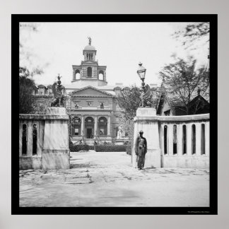 Poster Orphan Asylum in Charleston, SC 1865