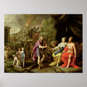 Poster Orphée dans le monde clandestin