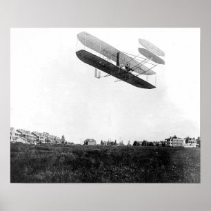 Poster Orville Wright volant chez Fort Myer, septembre 9,
