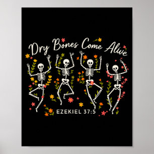 Poster Os funèbres drôles reviennent à la vie Ézéchiel 37
