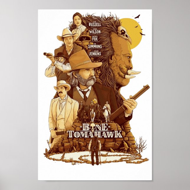 Poster Os Tomahawk Western Movie (Devant)