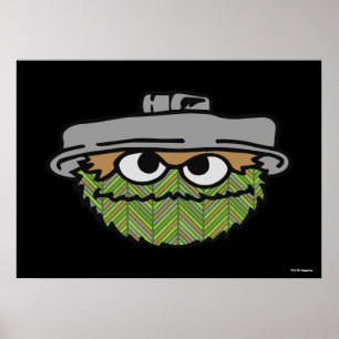 Poster Oscar le Grouch   Rétro des années 80 3
