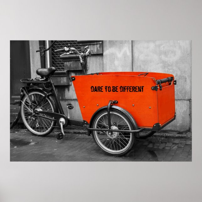 Poster Oser être différent (Devant)