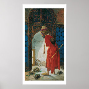 Poster Osman Hamdi Bey L'affiche de l'instructeur de tort
