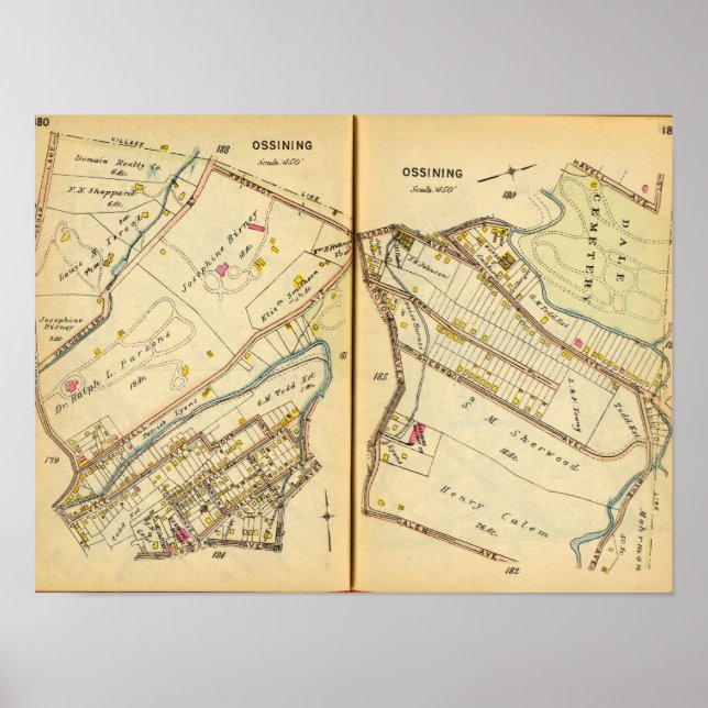 Poster Ossining, New York 3 (Devant)