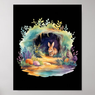 Poster Ostara de Pâques Eostre Pagan Witchcraft Mois de p