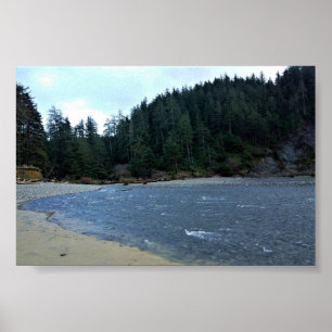 Poster Oswald West State Park, Oregon Coast